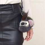 Miss Coco Sleutelhanger Donkergrijs
