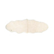 Dubbele Schapenvacht | IJsland | Korte Wol | 180x60 cm Off White