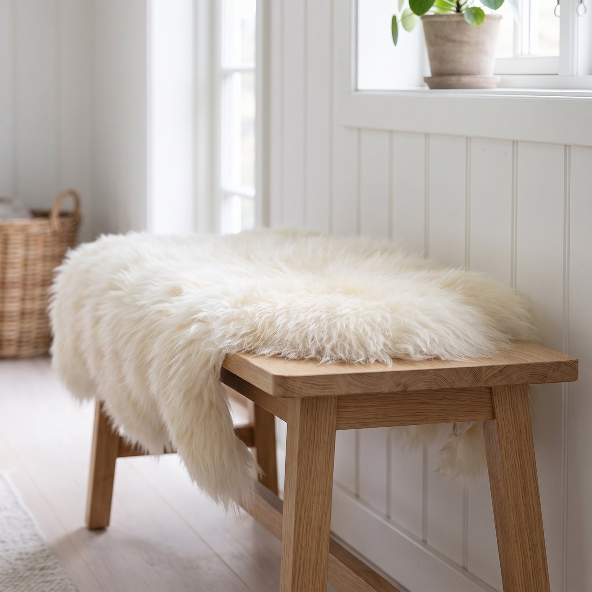 IJslandse Schapenvacht | Langharig | 90 cm