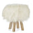 Krukhoes | IJslandse Schapenvacht | Langharig Off White