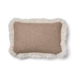 Langharig Schapenvacht Kussen | 34x52 cm