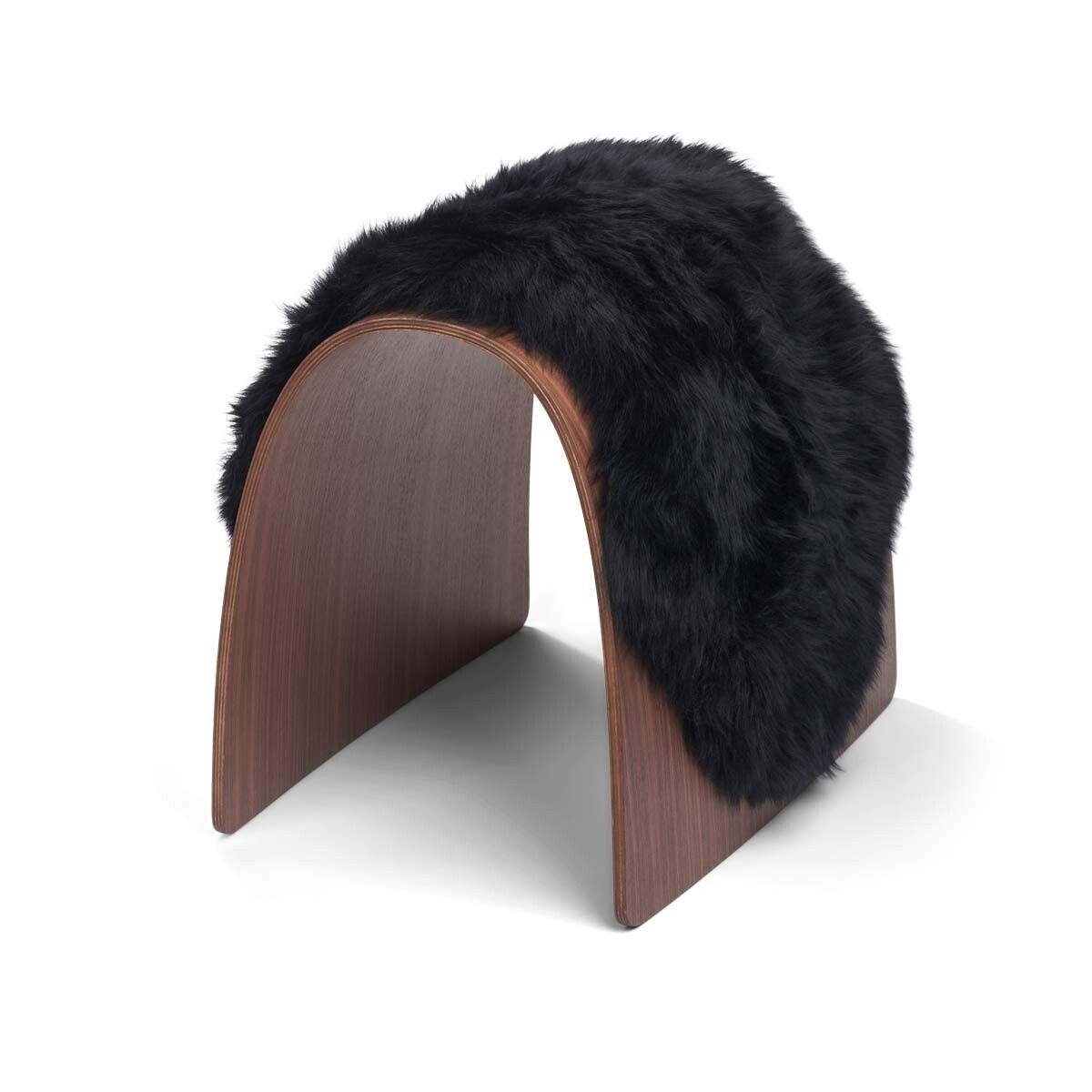 Schapen Kruk Cover | Lange Wol Zwart