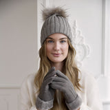 Sheila Pomponmuts Zwart/Zwart