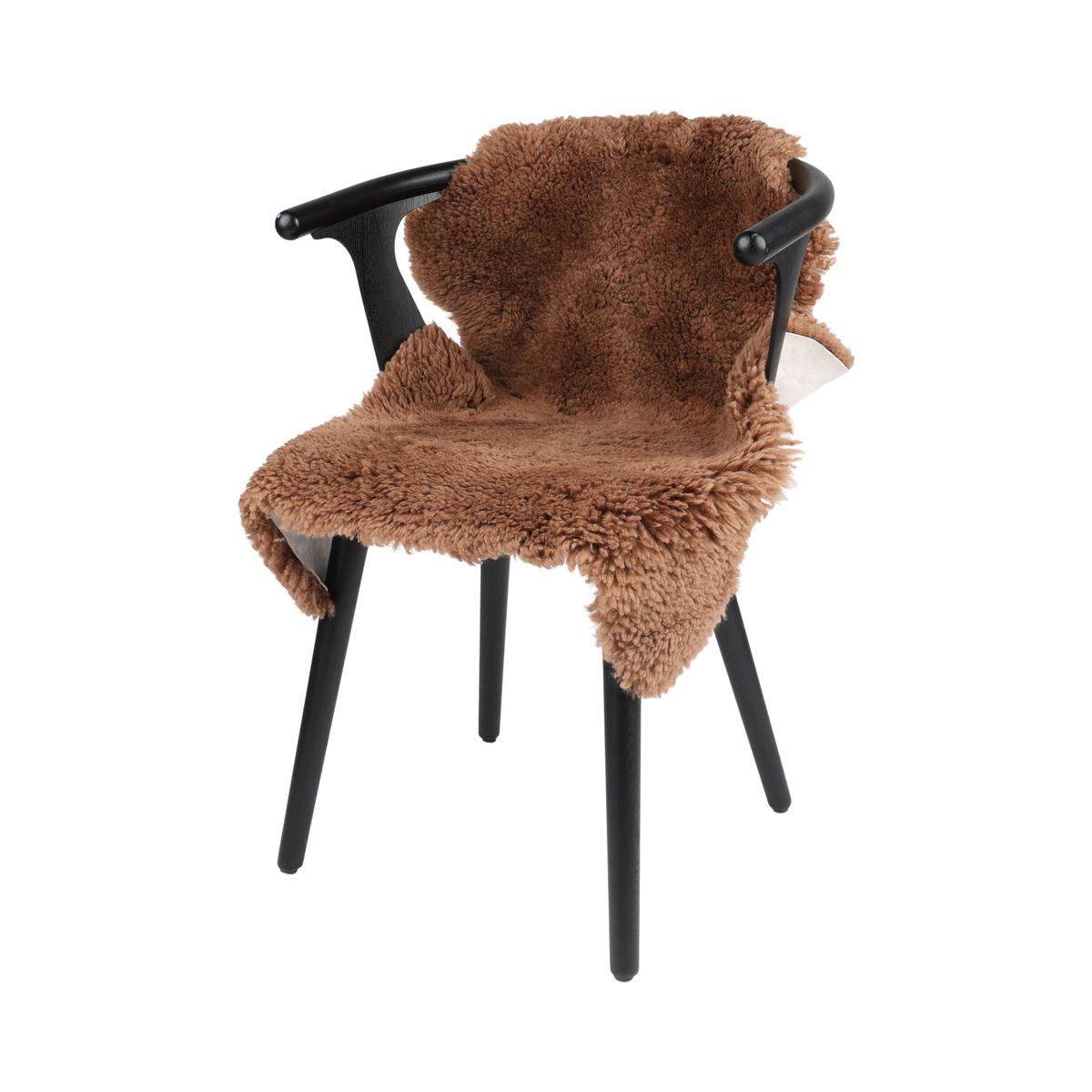 Back Country Schapenvacht | Nieuw- Zeeland | Langharig | 90 cm Toffee Bruin