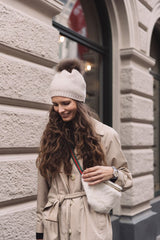 Stella Pomponmuts Licht Beige/Mokka