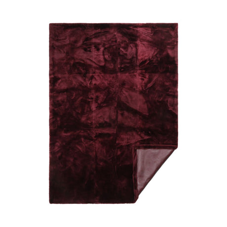 Angelina Plaid | Tweezijdige Schapenvacht | Korte Wol Port Royal