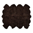 Premium | Nieuw- Zeelandse schapenvacht | Kortharig | Kleed 180x214 cm Cappuccino