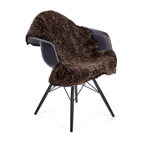 Kortharige Curly Schapenvacht | 100x60 cm Cappuccino