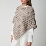 Molly Poncho Zwart
