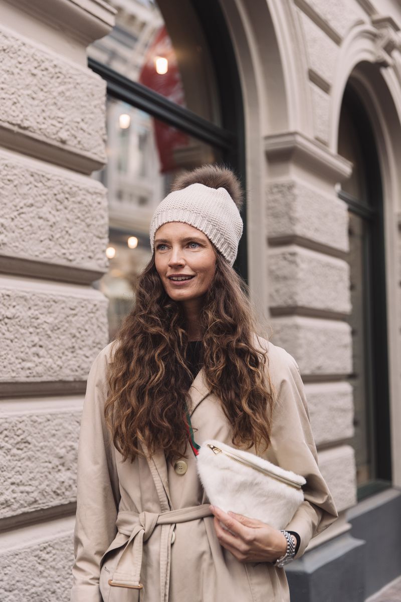 Stella Pomponmuts Licht Beige/Mokka