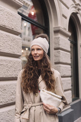 Stella Pomponmuts Licht Beige/Mokka