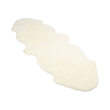 Dubbele Schapenvacht | Kortharig | Nieuw- Zeeland | 160x60 cm Wit