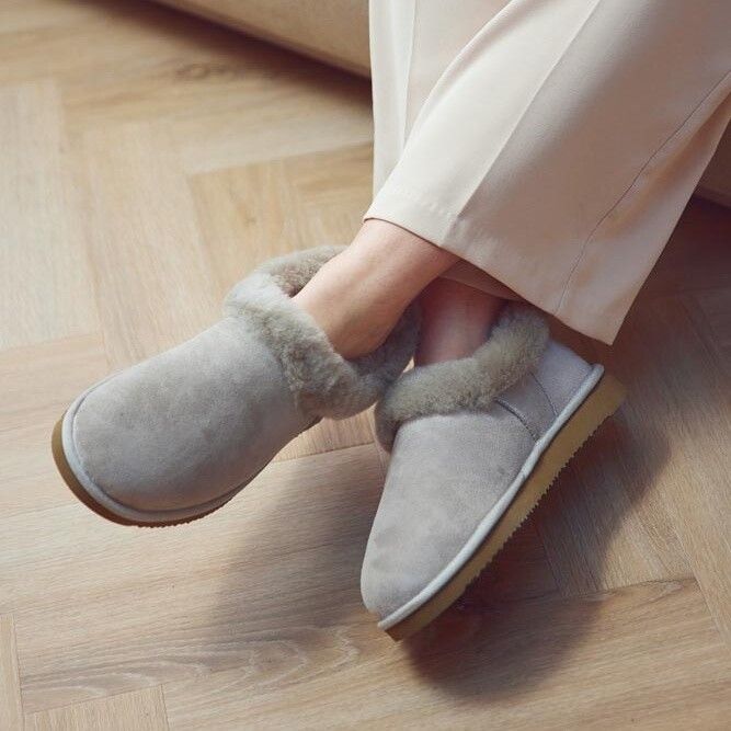 Pantoffel Zwart