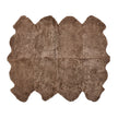 Premium | Nieuw- Zeelandse schapenvacht | Kortharig | Kleed 180x214 cm Taupe