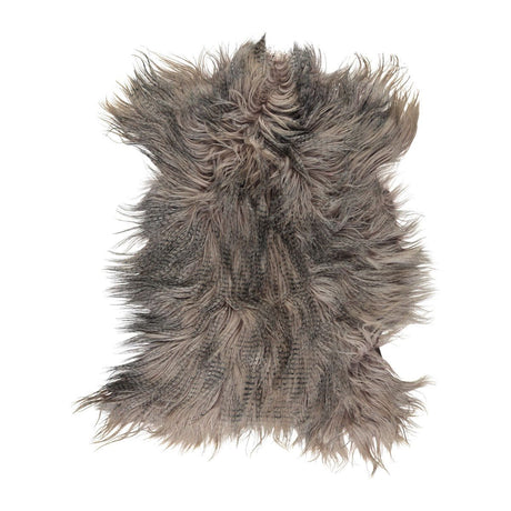 Geitenhuid uit Mongolië | 110x70cm Stof Taupe