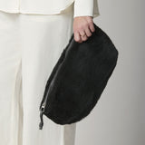 Havana Maxi Clutch Tas Leer Bruin