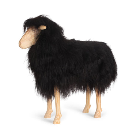 Signature Staand Schaap | Large Natuurlijk Zwart