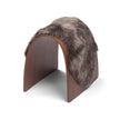 Schapen Kruk Cover | Lange Wol Walnoot bruin
