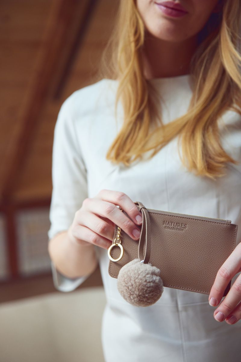 Tanya Portemonnee Beige