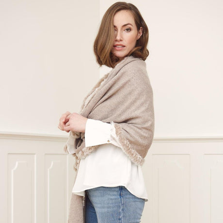 Scarlet Sjaal Zwart/Zwart