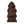 Premium Kwaliteit | Nieuw- Zeelandse schapenvacht | Langharig | Kleed 135 cm Chocolade