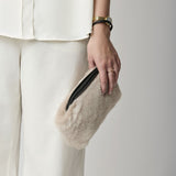 Nelly Clutch Tas Beige
