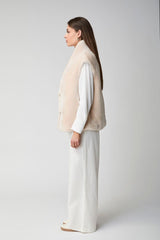 Lorena Vest Beige