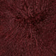 Schommel Stoel Cover | Tibetaanse schapenvacht Burgundy