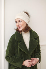 Sidse Beanie Licht Beige/Mokka