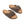 Lilly Cross Slipper Taupe