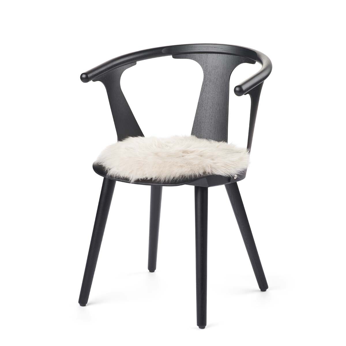 Langharige Schapenvacht Stoel Cover | Ø38 cm