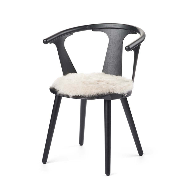 Langharige Schapenvacht Stoel Cover | Ø38 cm