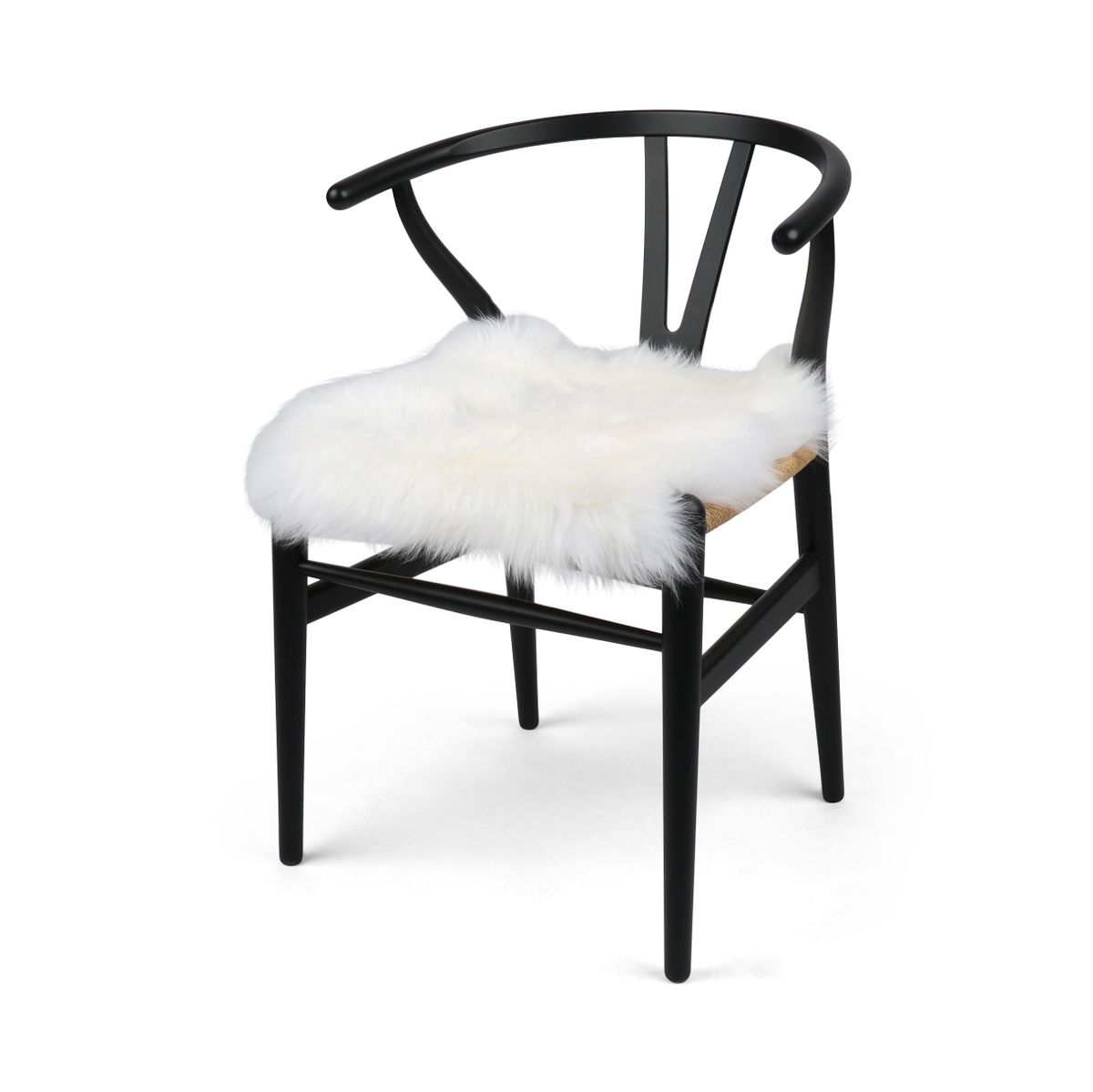 Schapenvacht Stoel Cover | Langharig | 40x40 cm