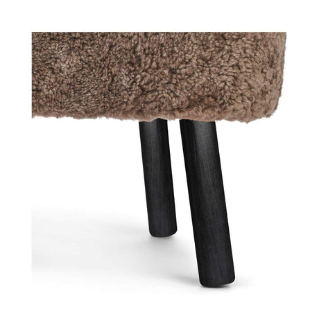 Emily Loungestoel | Kortharige Schapenvacht Taupe