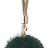 Pompon Sleutelhanger Grasgroen