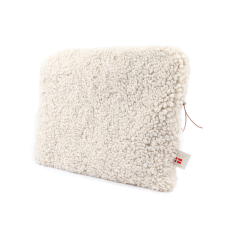 Schapenvacht Laptop Hoes | 36x28 cm Parelgrijs