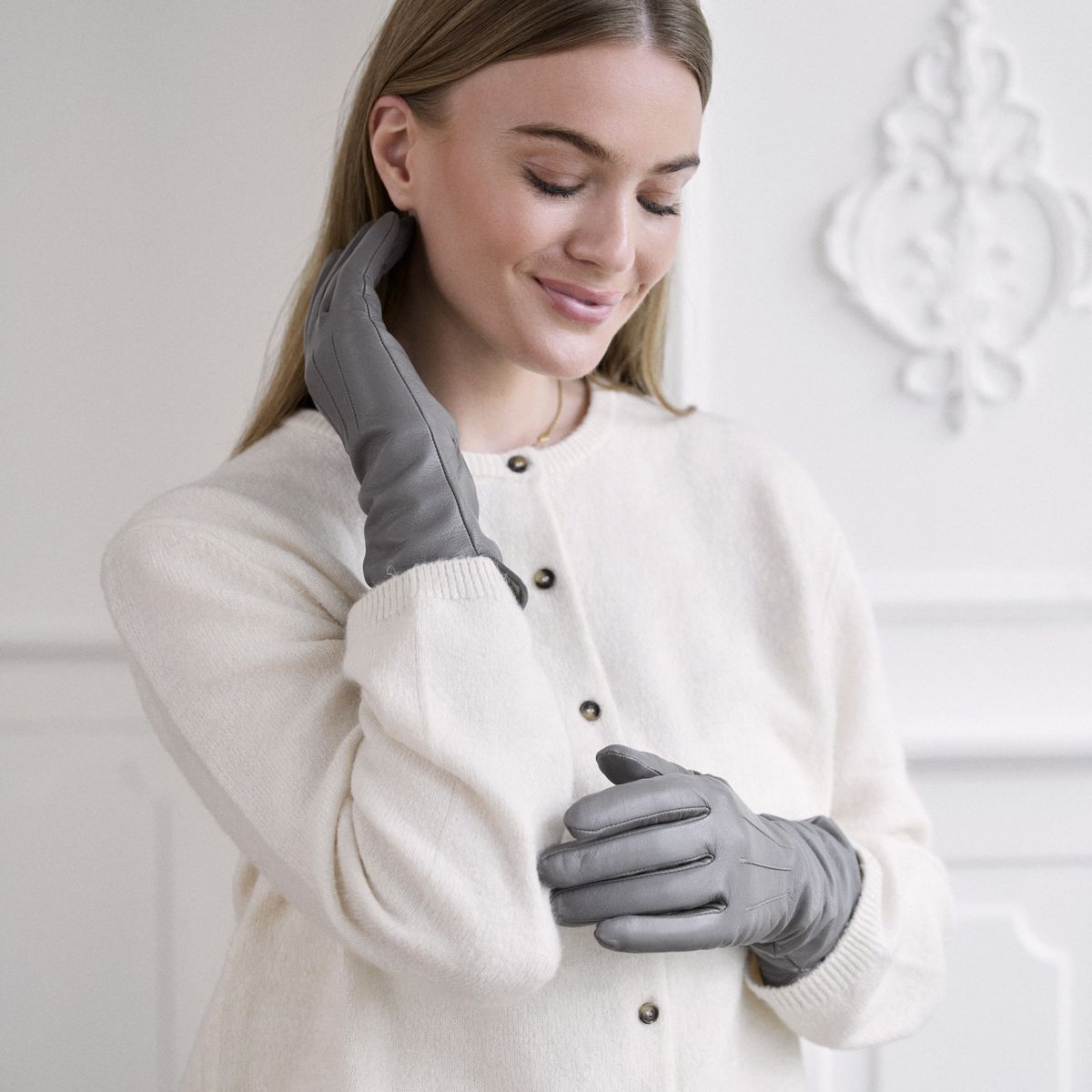 Kennedy Lange Handschoenen Zwart