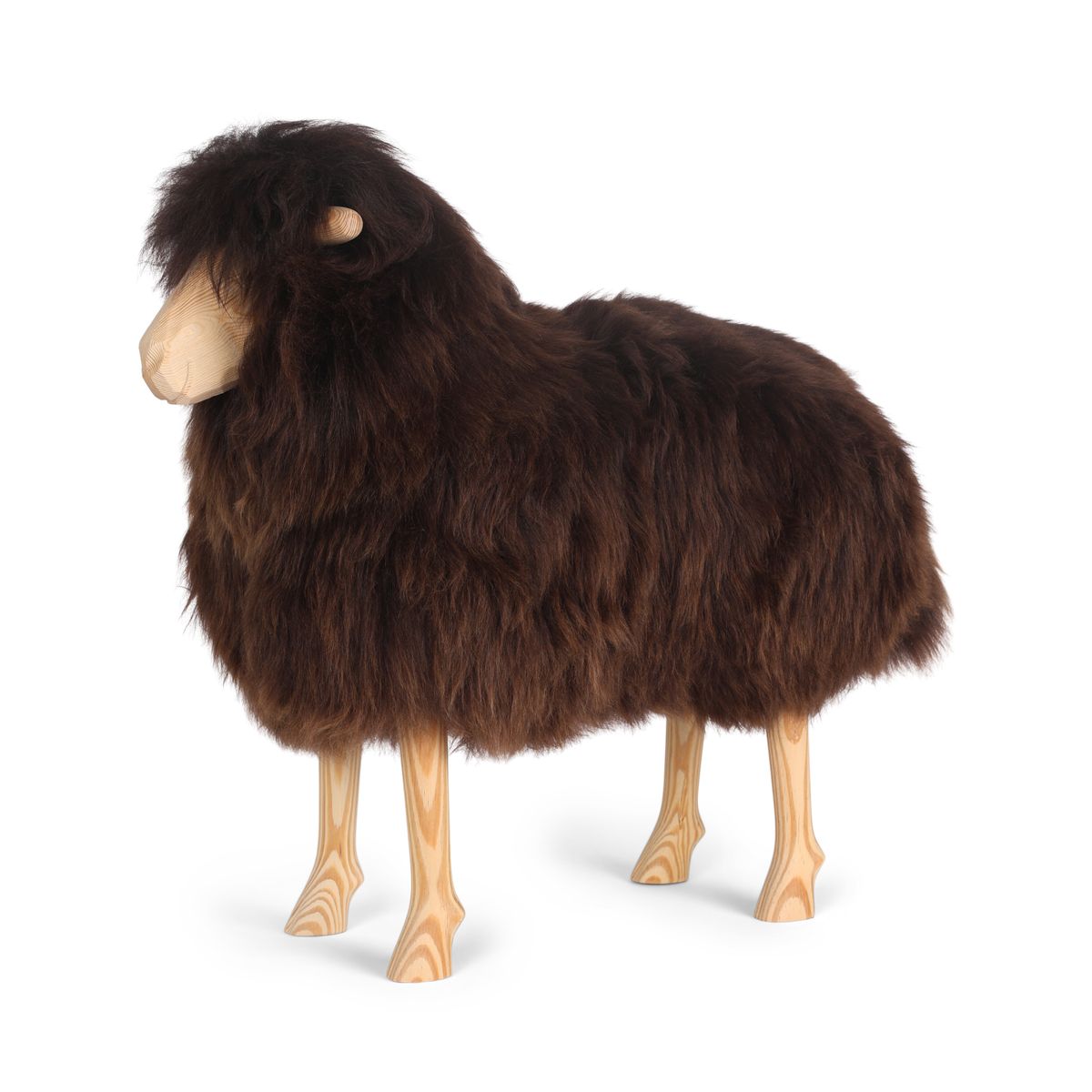 Signature Staand Schaap | Small Natuurlijk Bruin