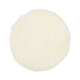 Schapenvacht Stoel Cover | Kortharig | Ø34 cm Wit