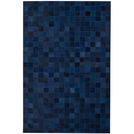 Koeienhuid Design Vloerkleed Venice | 170x240 cm Marineblauw