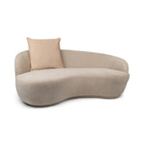 Premium Koeienhuid Kussen | Dubbelzijdig Beige