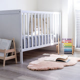 Baby Schapenvacht | Kortharig | Nieuw-Zeeland | 95 cm Lichtroze