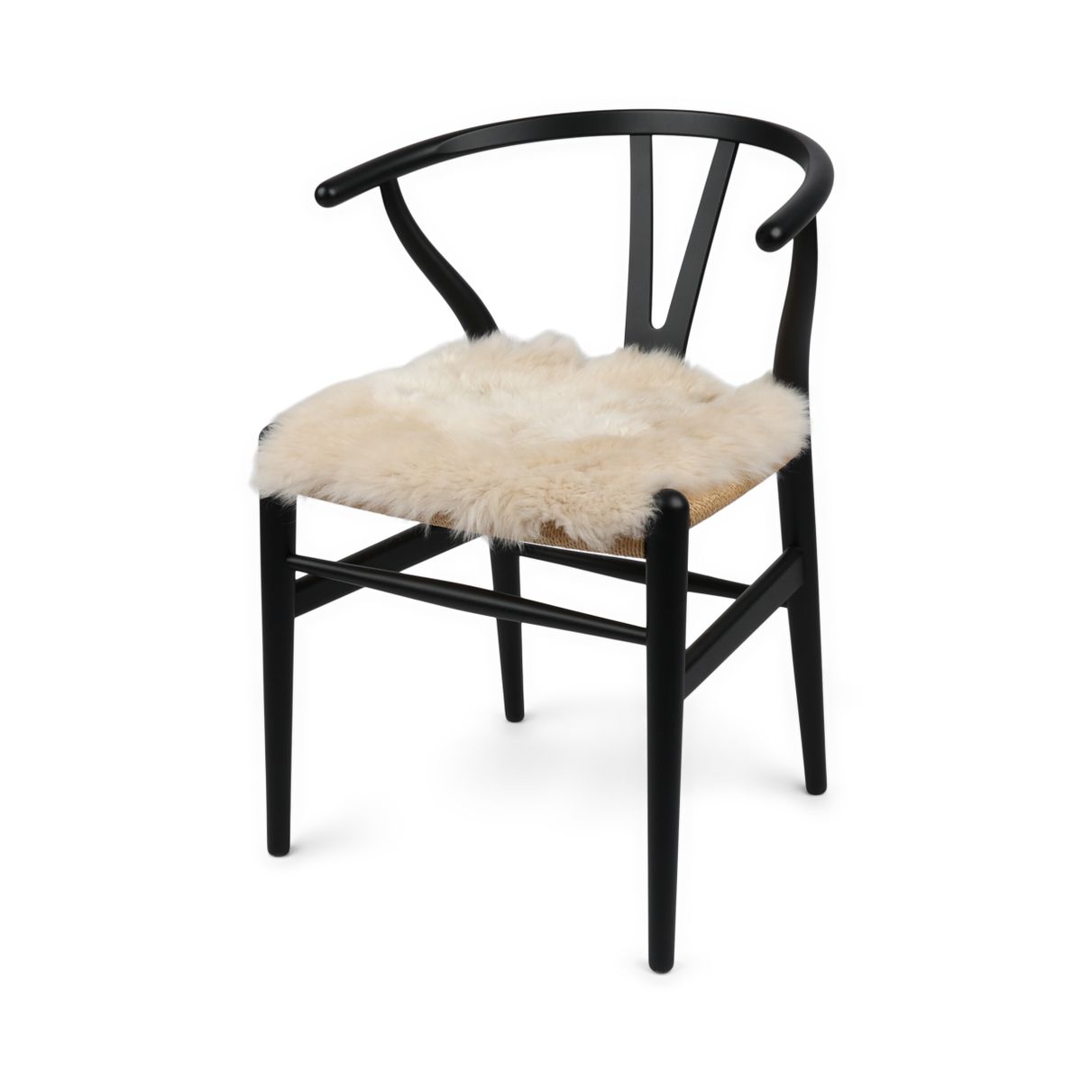 Schapenvacht Stoel Cover | Langharig | 40x40 cm