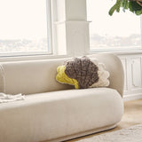 Schelpen Kussen Patroon | 35x50 cm | 42x58 cm | 75x54 cm Geel/Taupe/Beige