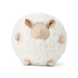 Schattig Schapen Kussen | Ø28 cm Beige/Wit
