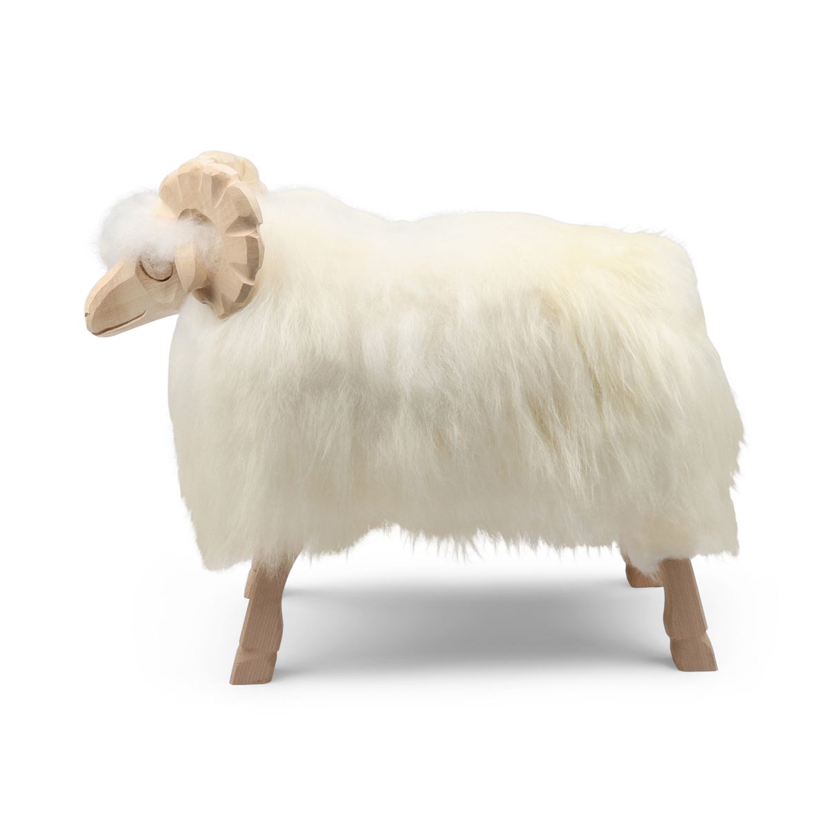 Alpenschaap Sculptuur Off White