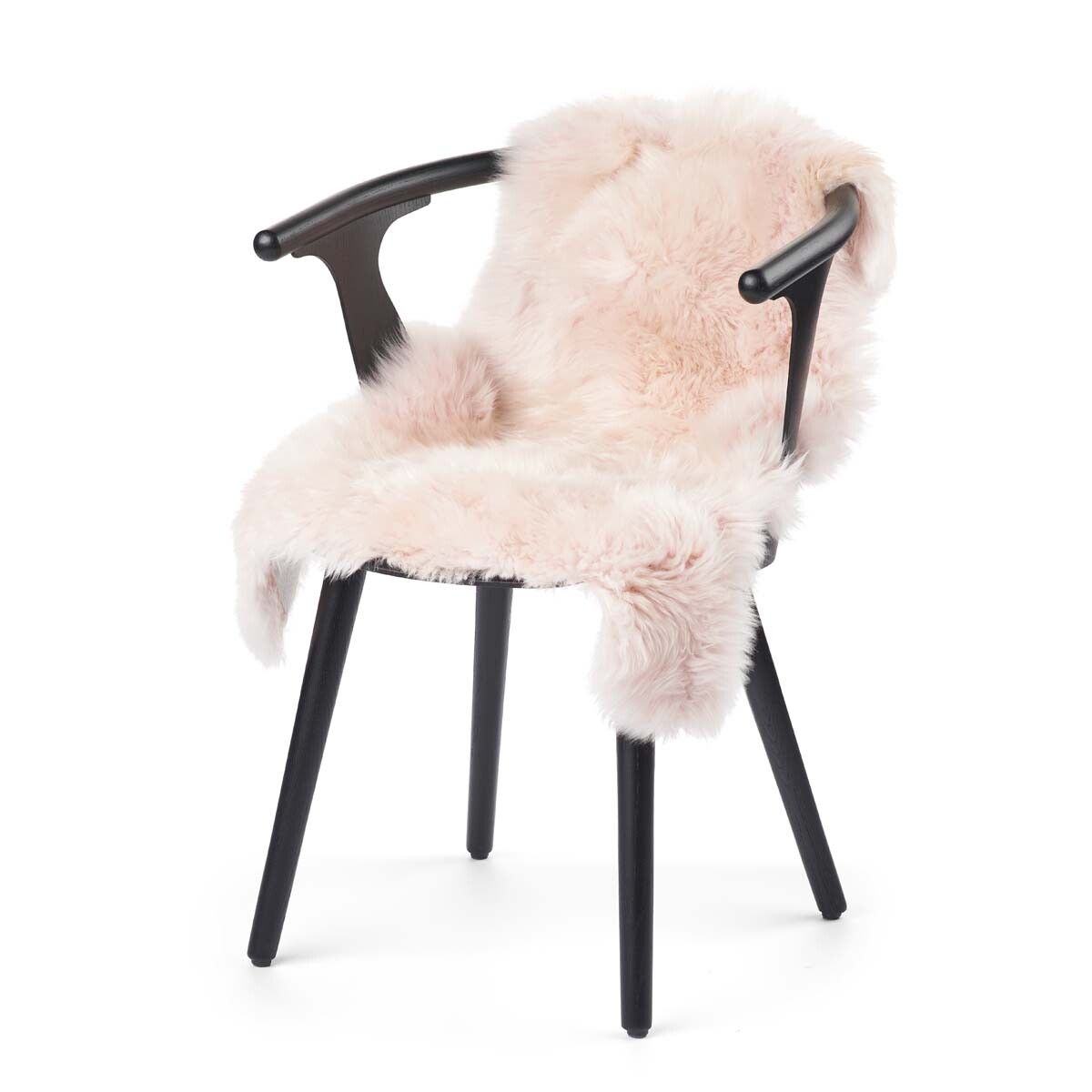 Premium | Nieuw- Zeelandse schapenvacht | Langharig | 100 cm Snoep Roze
