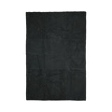 Addison Plaid | Tweezijdige Schapenvacht | Korte Wol Blauw/Grijs