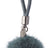 Pompon Sleutelhanger Licht pastelgroen