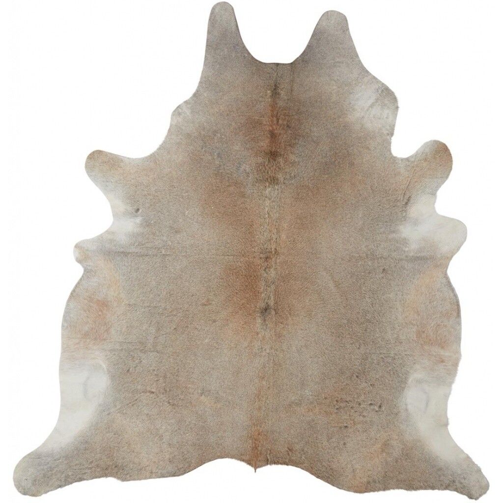 Koeienhuid Vloerkleed | Grijs Beige | 4,06 m²